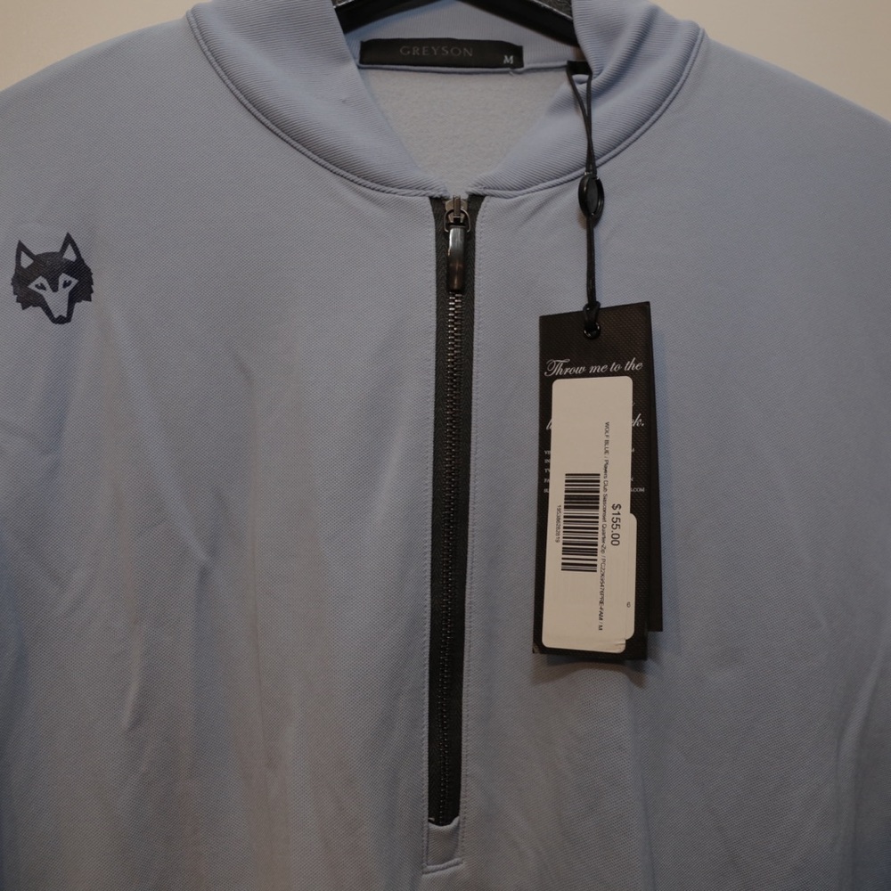 Greyson Long Sleeve Half Zip Golf Shirt NWT - Picture 2 of 13